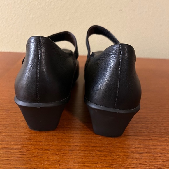 Wolky Mary Jane Clogs Women's Black‎ Leather Comfort Casual Size EU 40 (9 US) - Picture 10 of 11